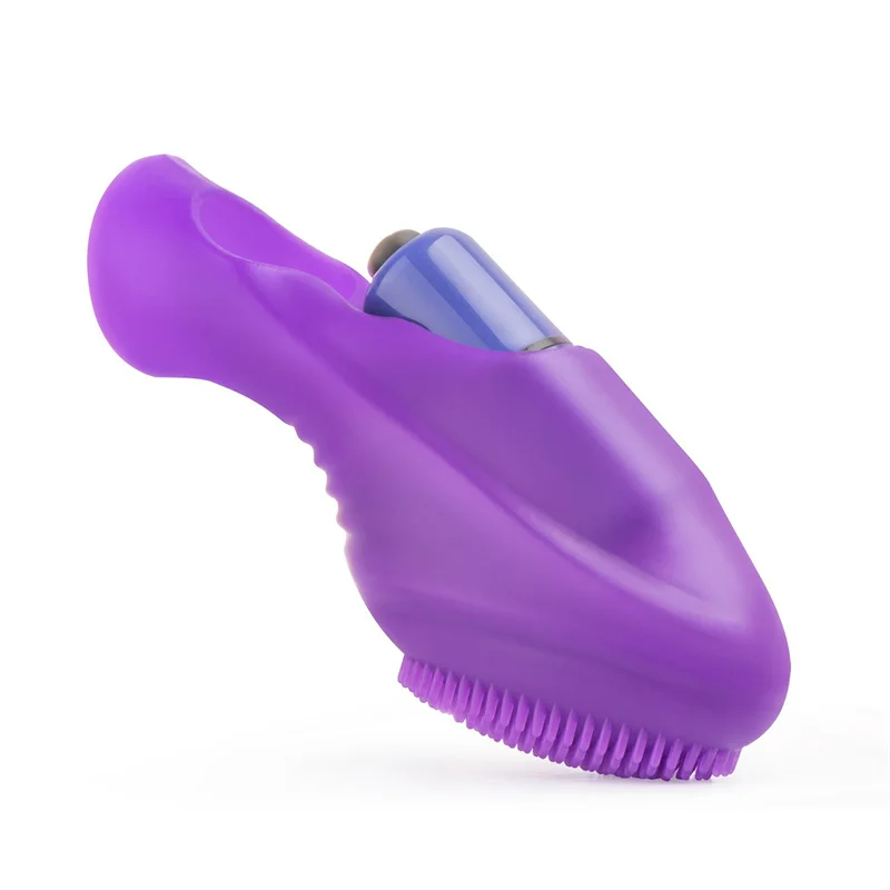 G Spot Vibrator Massage Silicone Finger Sleeve Clitoris Stimulation Vibrating Egg Sex Toys For Women Masturbation Adult Games