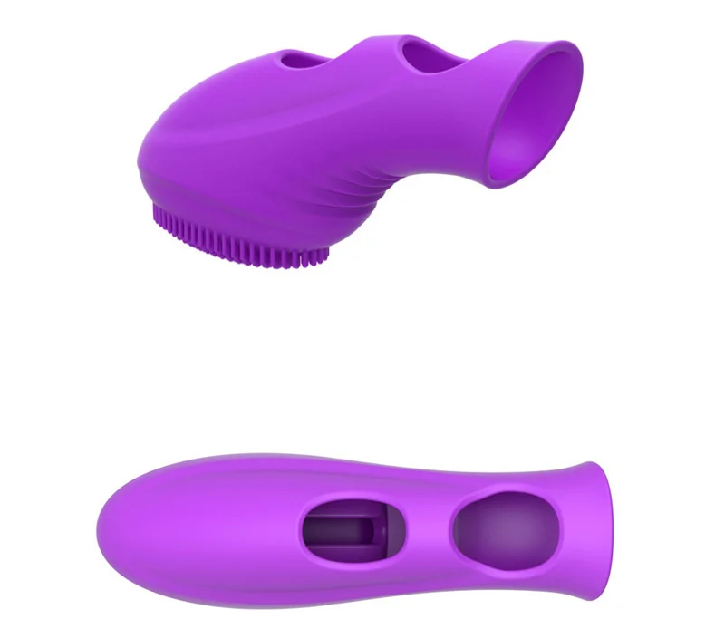 G Spot Vibrator Massage Silicone Finger Sleeve Clitoris Stimulation Vibrating Egg Sex Toys For Women Masturbation Adult Games