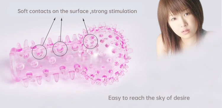 Double Finger Sleeve Adult Sex Toys for Women Vaginal Massager Female Masturbator G-spot Clitoris Stimulator Penis Enlargement