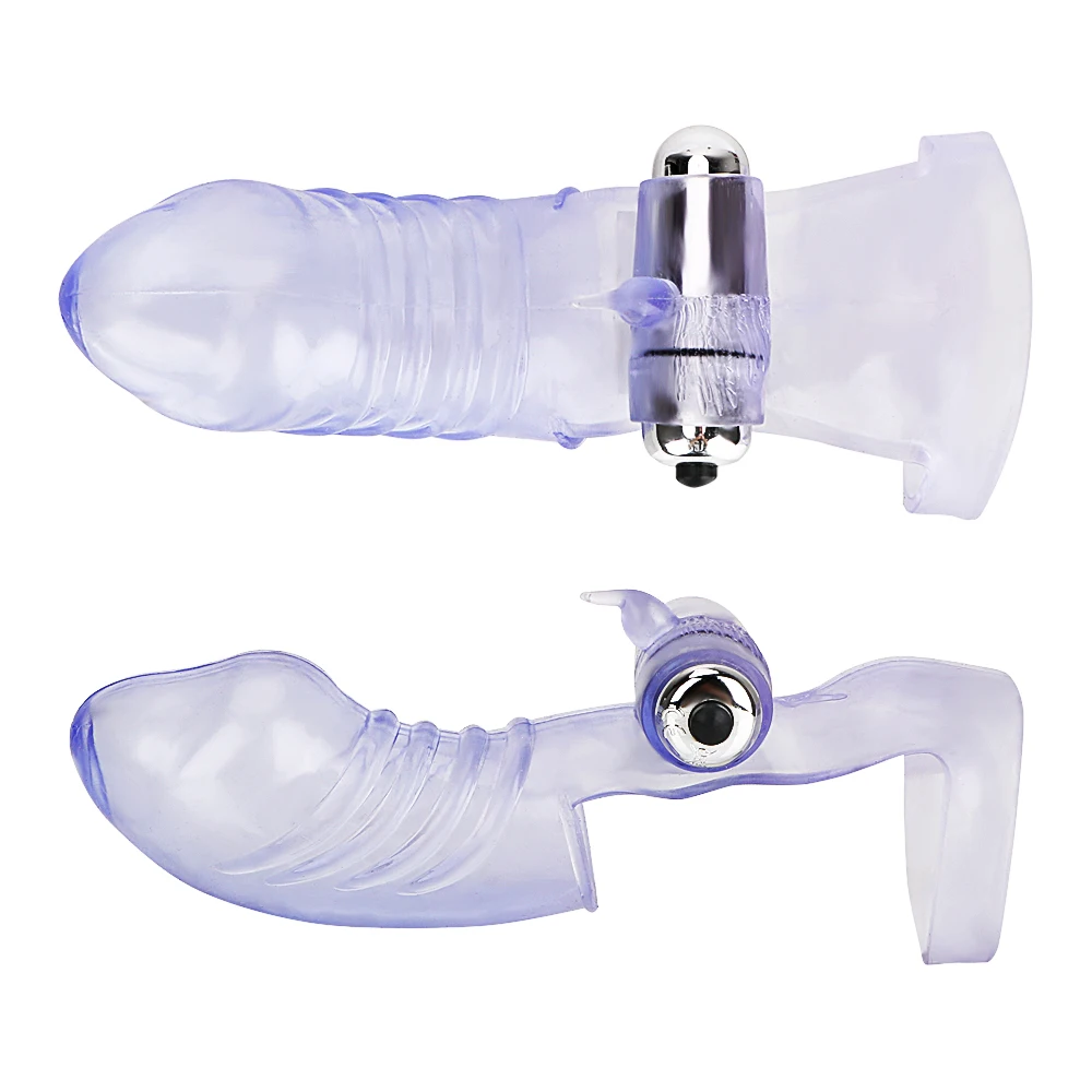 Sex Toys Silicone Finger Sleeve Vibrator G Spot Massager Vibrating Dildo Flirting Vagina Adult Women Hot Erotic Couples Sex Shop
