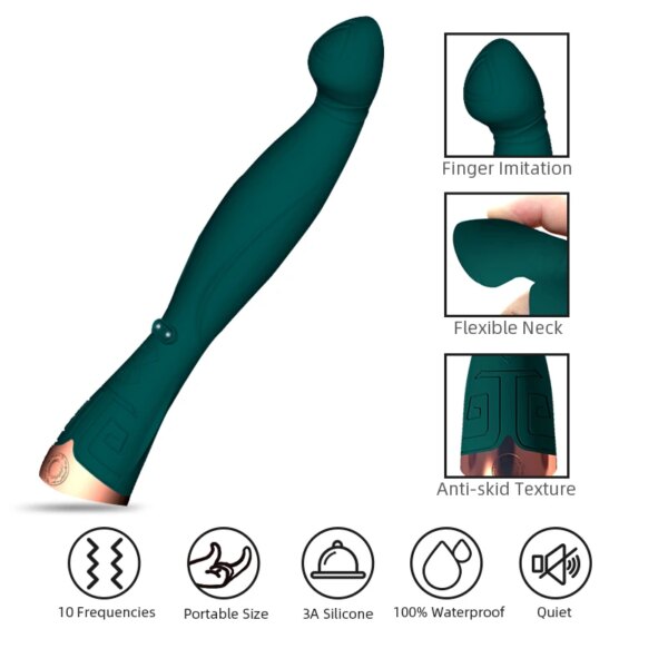 Finger Digging G Spot Vibrator Dildo Sex Female AV Stick Massager Silicone Vagina Clitoris Stimulator Adult Sex Toys for Woman18