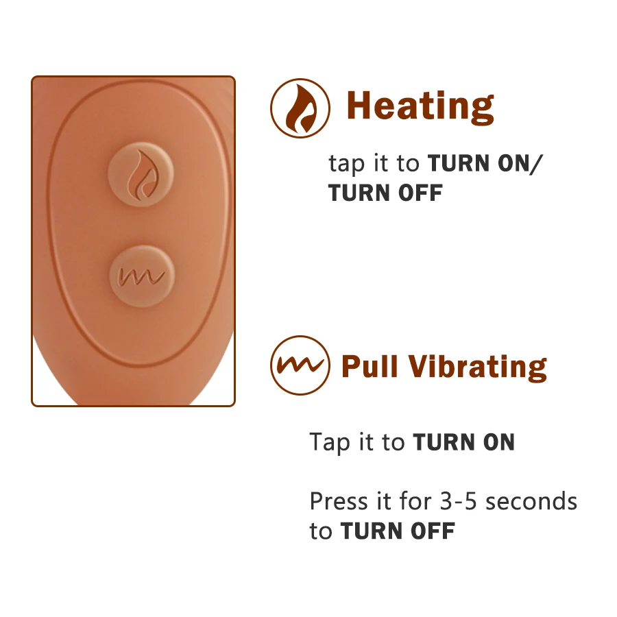 Powerful Finger Vibrator for Women G Spot Stimulate Vagina Massager Heating Silicone Finger Dildo Masturbator Adult Sex Toys