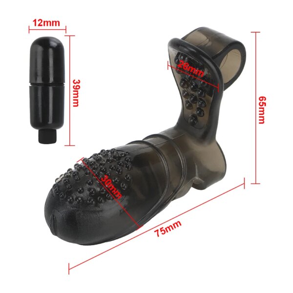 G-spot Mini Finger Vibrator Adult Sex Toys for Women Sex Shop Clitoris Stimulator Vagina Stimulation Vibrating Massager