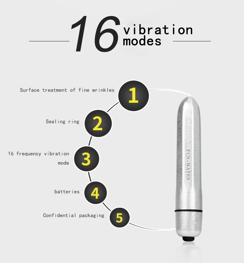 16 Speeds Bullet Vibrators For Women Finger G-Spot Clitoris Stimulator Vibrating Erotic Sex Toys Lipstick Masturbator female