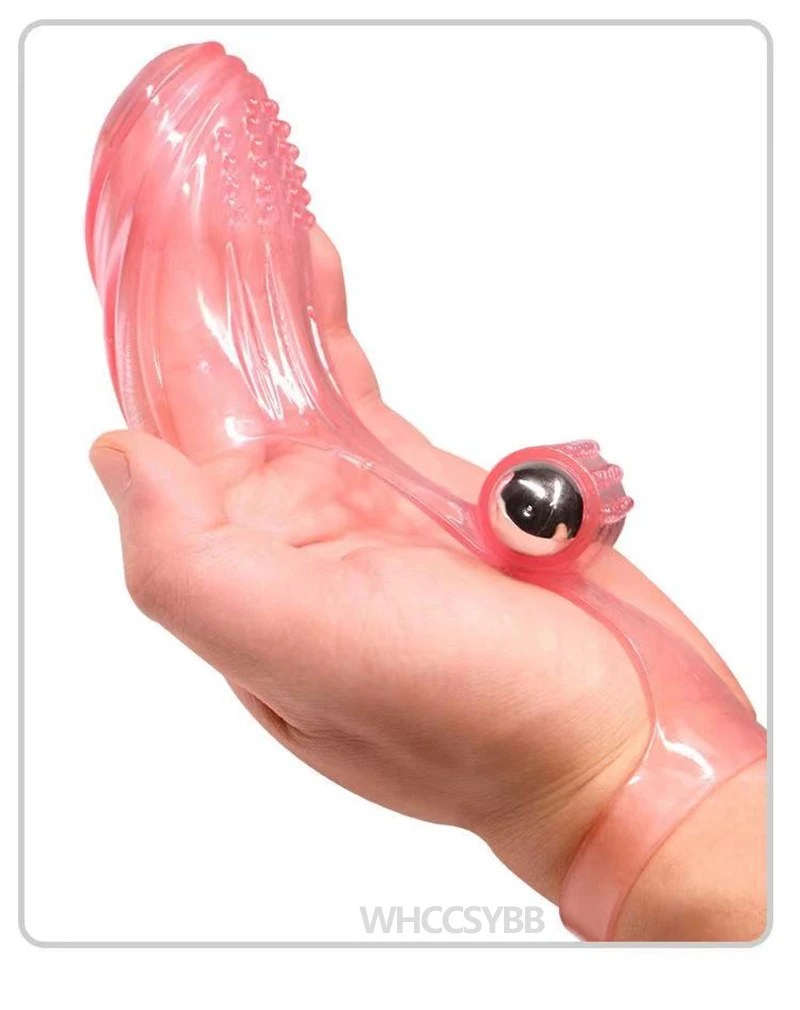 Finger Sleeve Vibrator G Spot Massage Clit Stimulate Female Masturbator Sex Toys For Women Sex Shop Adult Products