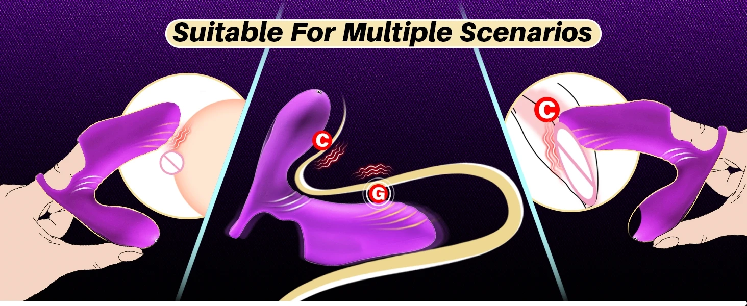 10 Modes Finger Vibrator for Women G Spot Massager Nipple Clitoris Stimulator 8 Seconds to Orgasm Adult Sex Toys for Female 10 Modes Finger Vibrator for Women G Spot Massager Nipple Clitoris Stimulator 8 Seconds to Orgasm Adult Sex Toys for Female