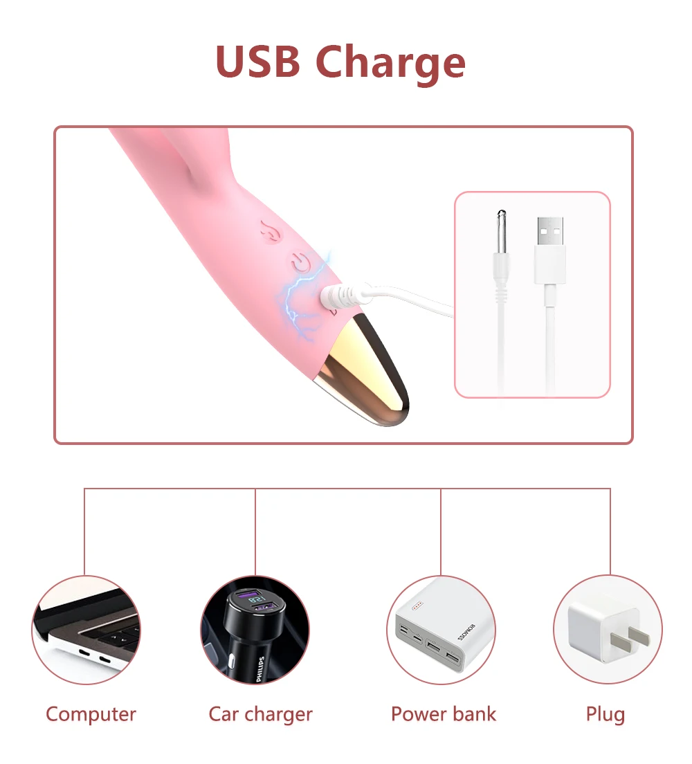 10 Speeds G-Spot Vibrator for Women Nipple Clitoris Stimulator 8 Fast Seconds to Orgasm Finger Shaped Vibes Sex Toys for Adults
