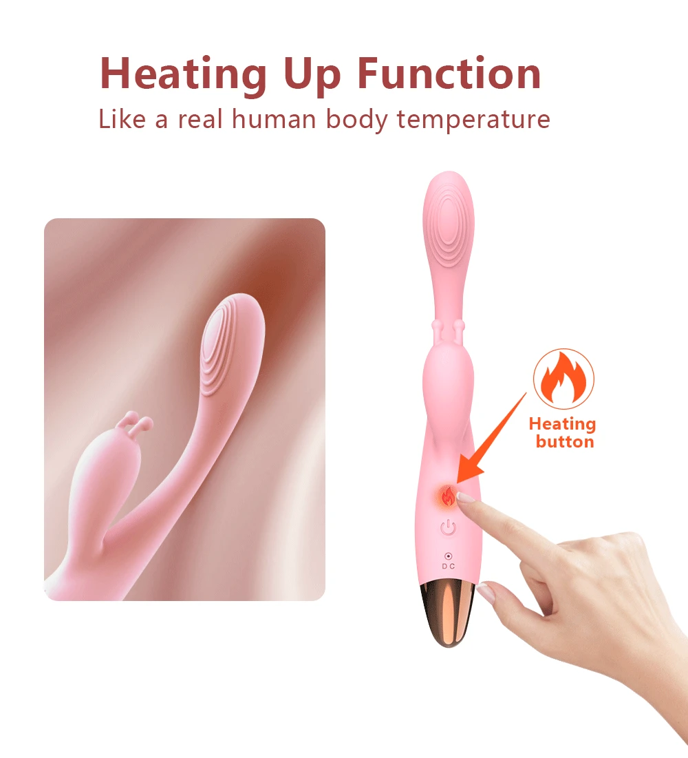 10 Speeds G-Spot Vibrator for Women Nipple Clitoris Stimulator 8 Fast Seconds to Orgasm Finger Shaped Vibes Sex Toys for Adults