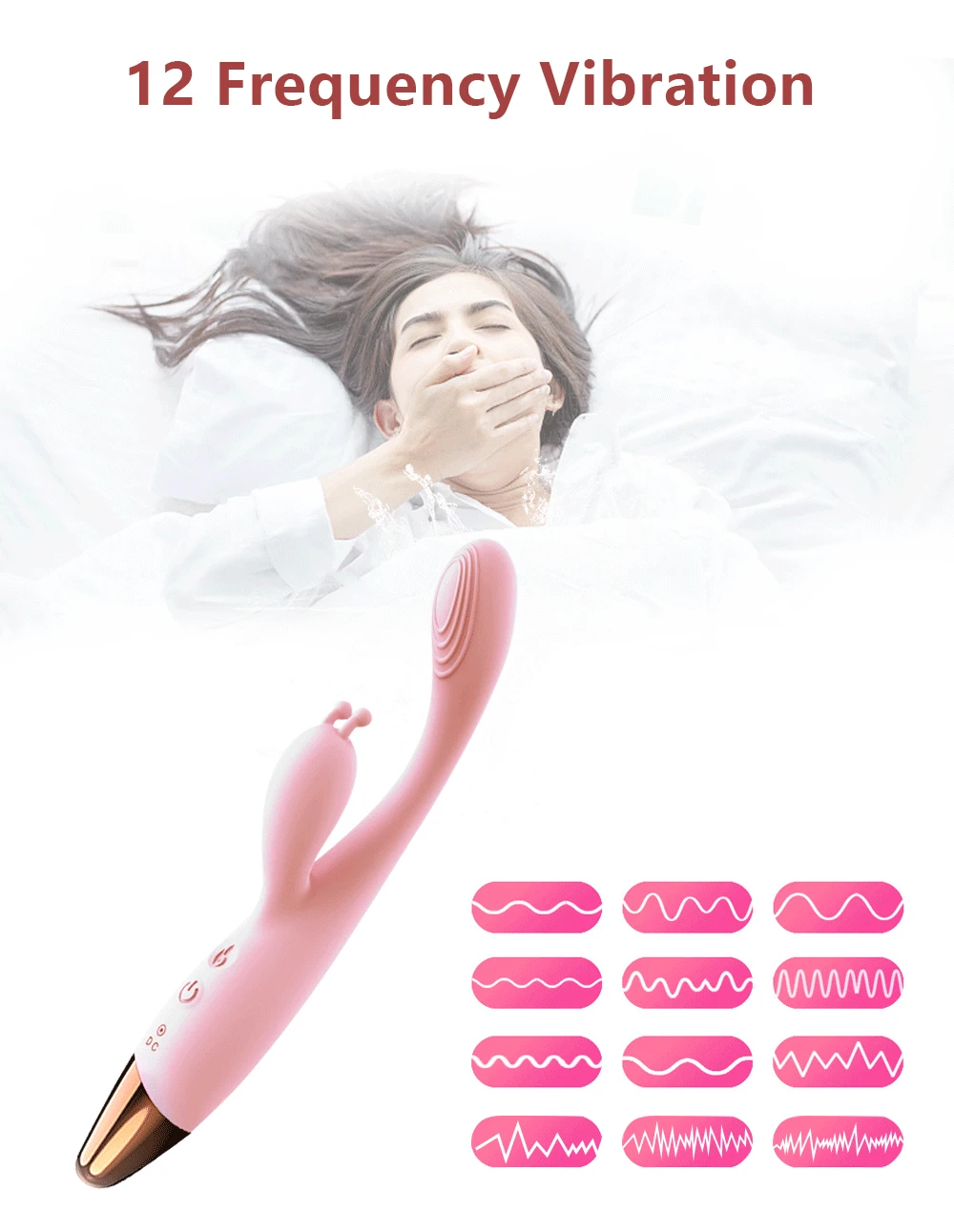 10 Speeds G-Spot Vibrator for Women Nipple Clitoris Stimulator 8 Fast Seconds to Orgasm Finger Shaped Vibes Sex Toys for Adults