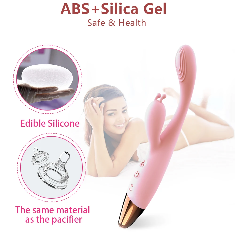 10 Speeds G-Spot Vibrator for Women Nipple Clitoris Stimulator 8 Fast Seconds to Orgasm Finger Shaped Vibes Sex Toys for Adults