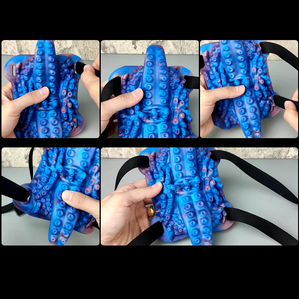 YOCY Octopus Big Grinder Toy Silicone Female Grinder Tentacle Sex Toy For Masturbator Stimulator Foreplay For Couples