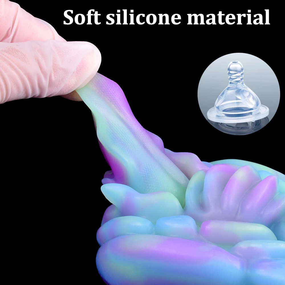 LUUK Lotus Luminous Wireless Remote Grinder 10 Vibration Frequency Dildo Massage Vulva G-spot Stimulation Women Sex Toys