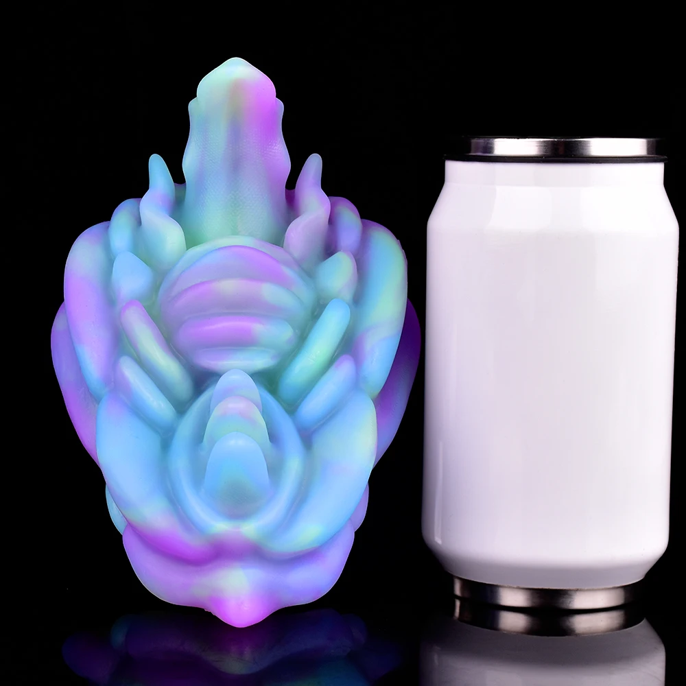 LUUK Lotus Luminous Wireless Remote Grinder 10 Vibration Frequency Dildo Massage Vulva G-spot Stimulation Women Sex Toys