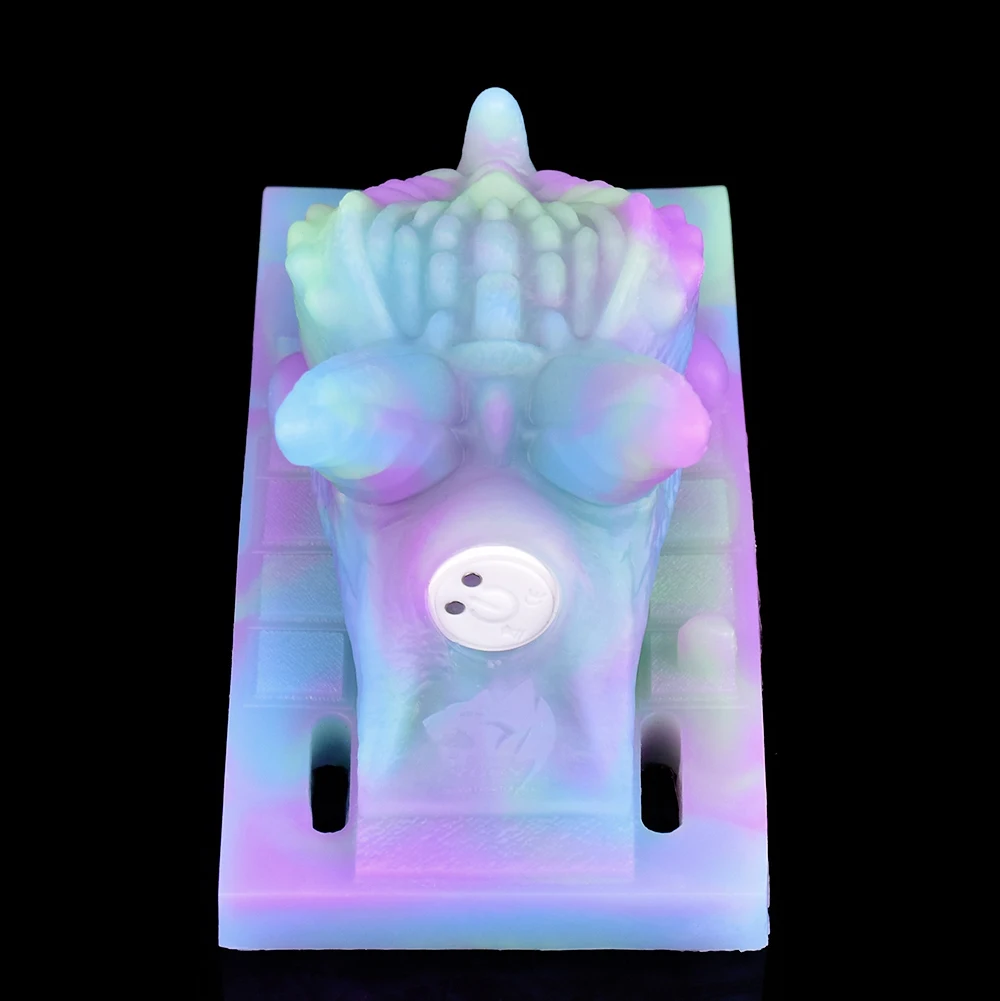 Strapon Vibrating Dragon Grinder Silicone Sex Toy 10 Modes Luminous Vibrator For Women Men Masturbator G-Spot Stimulator
