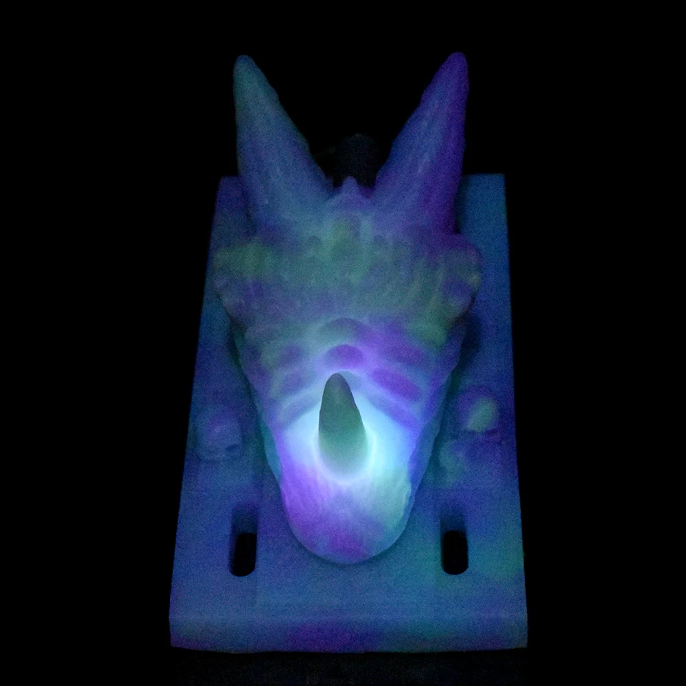Strapon Vibrating Dragon Grinder Silicone Sex Toy 10 Modes Luminous Vibrator For Women Men Masturbator G-Spot Stimulator