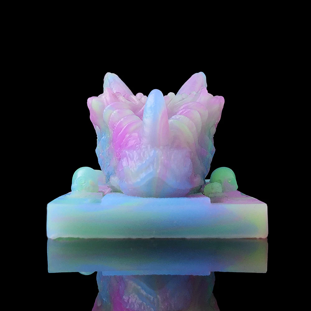 YOCY Strapon Fantasy Dragon Grinder Silicone Sex Toy 10 Modes Vibrator For Women Men Masturbator G-Spot Stimulator