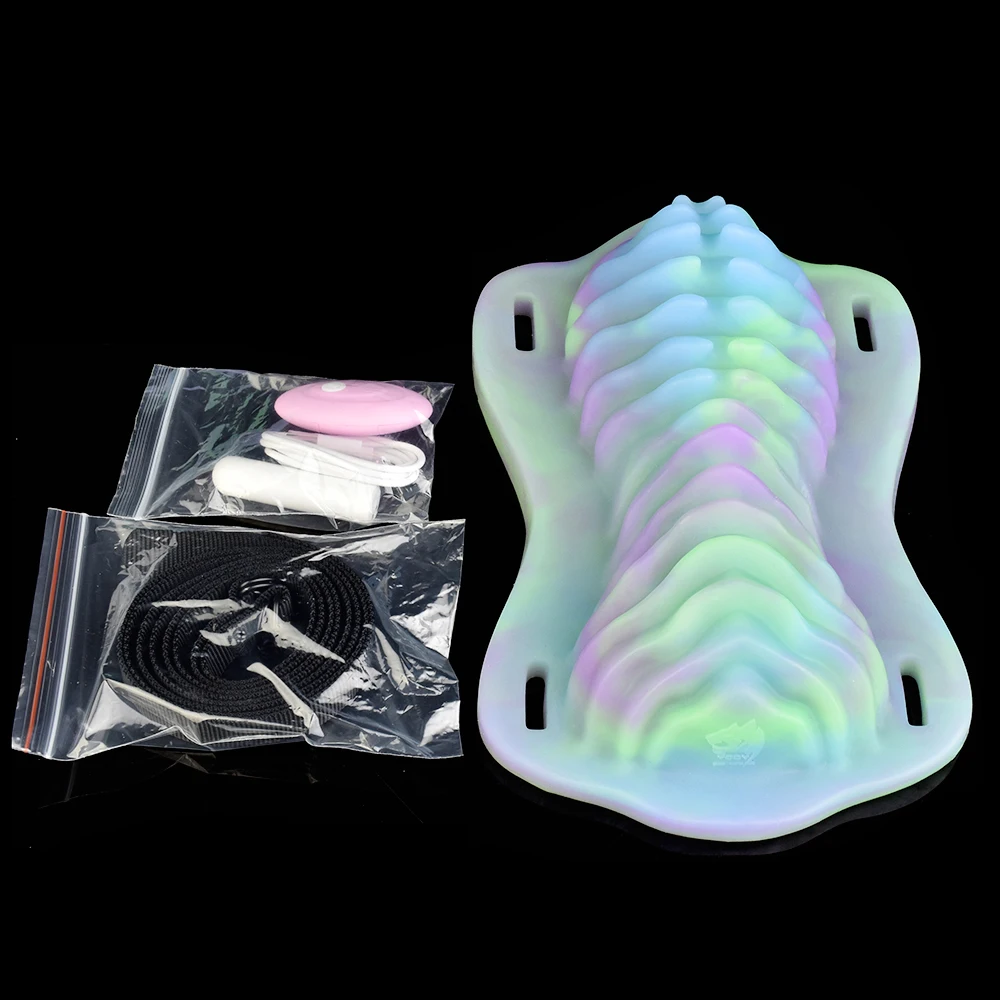 FAAK Fantasy Luminous Grinders Wireless Control Vibrator Silicone Strap-ons Sex Toys For Men Women Massage Foreplay Products FAAK Fantasy Luminous Grinders Wireless Control Vibrator Silicone Strap-ons Sex Toys For Men Women Massage Foreplay Products