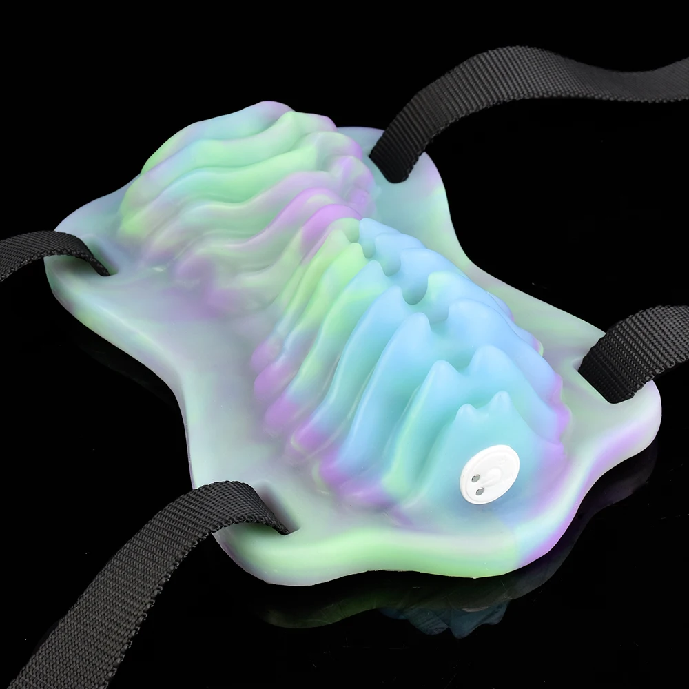 FAAK Fantasy Luminous Grinders Wireless Control Vibrator Silicone Strap-ons Sex Toys For Men Women Massage Foreplay Products FAAK Fantasy Luminous Grinders Wireless Control Vibrator Silicone Strap-ons Sex Toys For Men Women Massage Foreplay Products