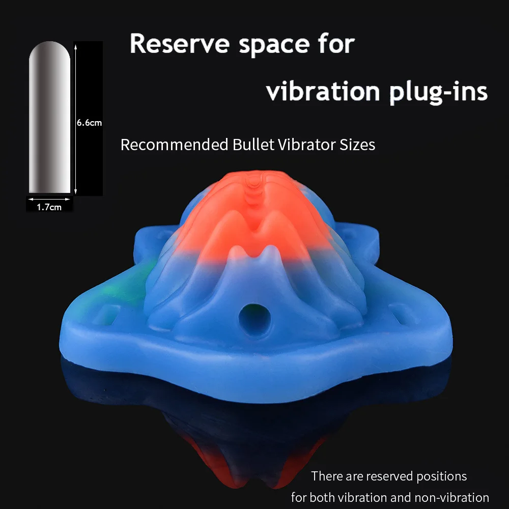 YOCY Sex Grinder Stimulator Grinding &Humping Silicone Adult Toy Strapon Bandage Vibrating 10 Modes Foreplay Fantasy Toy Grinder