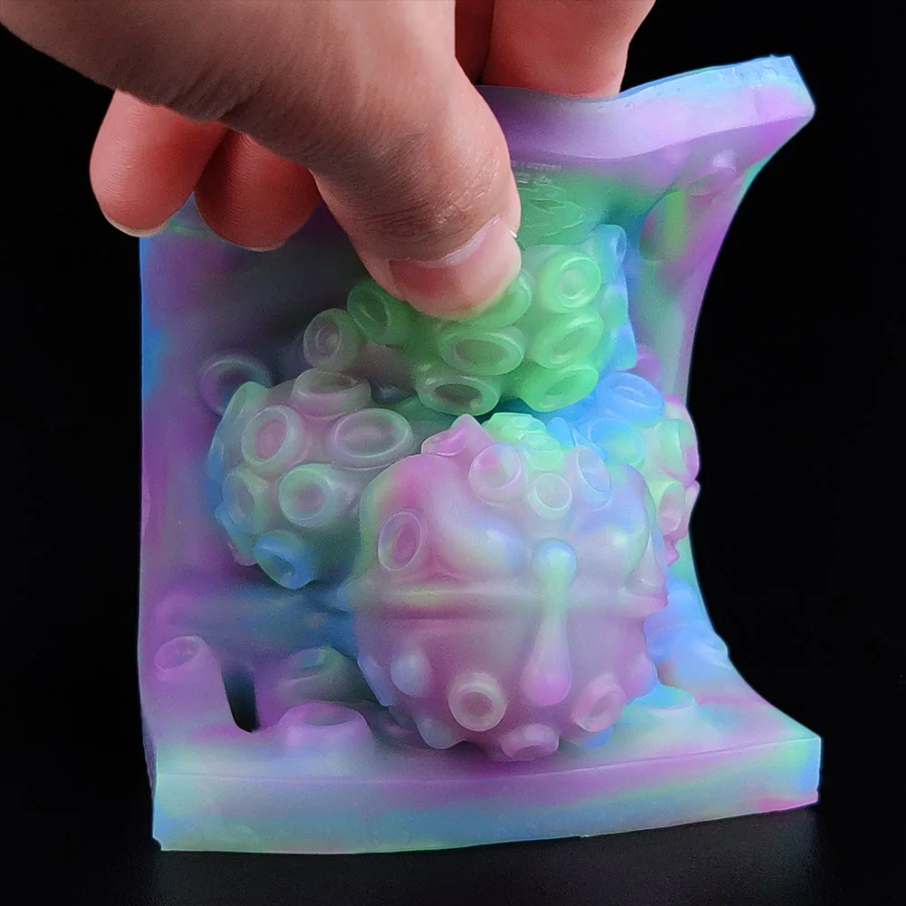 YOCY Strapon Octopus Sex Grinder Vibrator Silicone Sex Toys For Men Women Stimulator G-Spot Grinding & Humping Massager