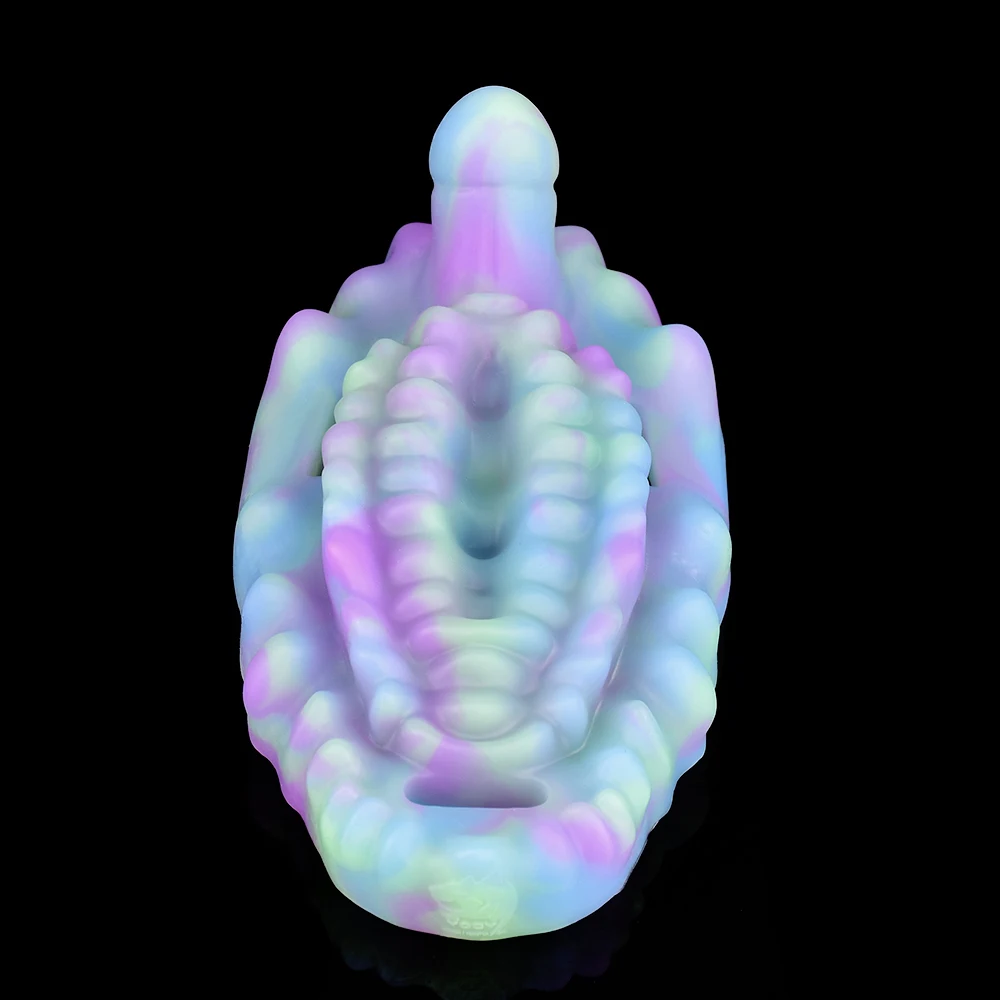 LICKER Strapon Sex Luminous Vibrating Grinder Vaginal Prostate Massage Stimulation Vibrator Adults Toys For Women Men Foreplay