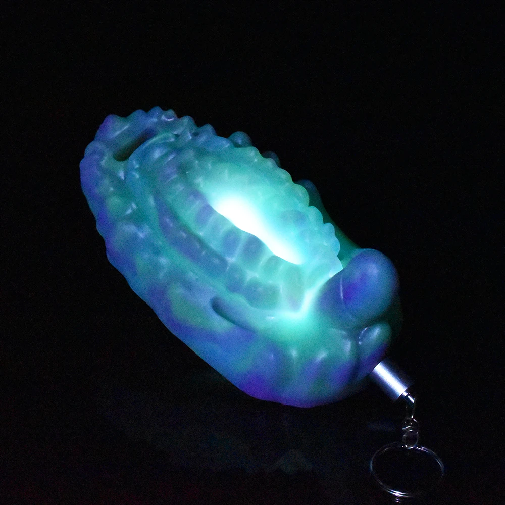 LICKER Strapon Sex Luminous Vibrating Grinder Vaginal Prostate Massage Stimulation Vibrator Adults Toys For Women Men Foreplay