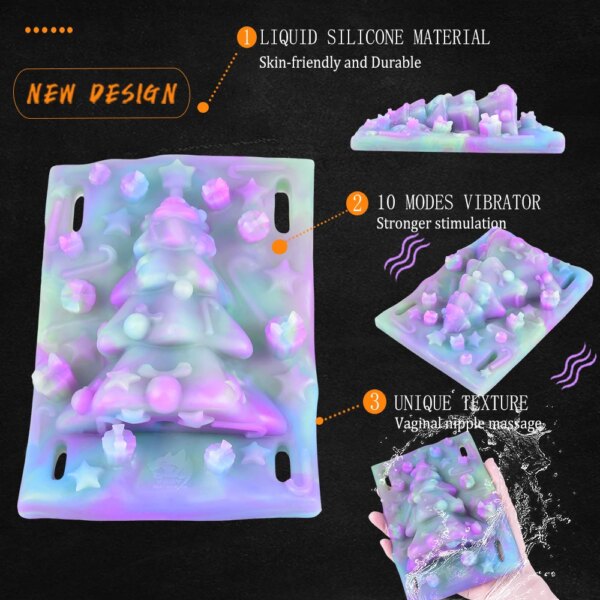 Realistic Textured Sex Grinder Strapon Vibrator Sex Toys For Women Masturbation Silicone  Adult Toy Friction Erotics Goods