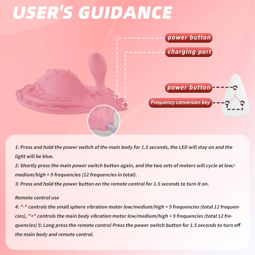 Dragon and Phoenix Pad Vibrating Massager 12 Frequency Remote Control Prostate Anal Massage Multifuncational Unisex Vibrator Dragon and Phoenix Pad Vibrating Massager 12 Frequency Remote Control Prostate Anal Massage Multifuncational Unisex Vibrator