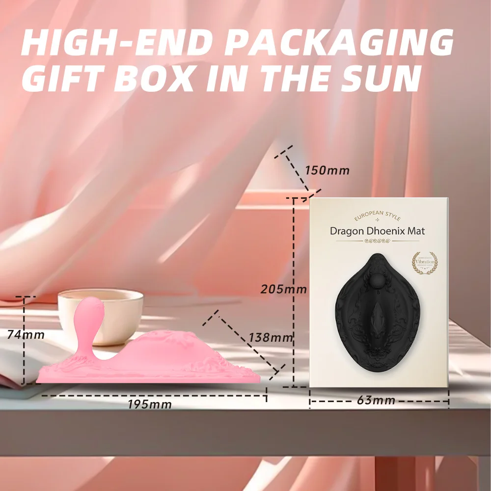 Dragon and Phoenix Pad Vibrating Massager 12 Frequency Remote Control Prostate Anal Massage Multifuncational Unisex Vibrator Dragon and Phoenix Pad Vibrating Massager 12 Frequency Remote Control Prostate Anal Massage Multifuncational Unisex Vibrator