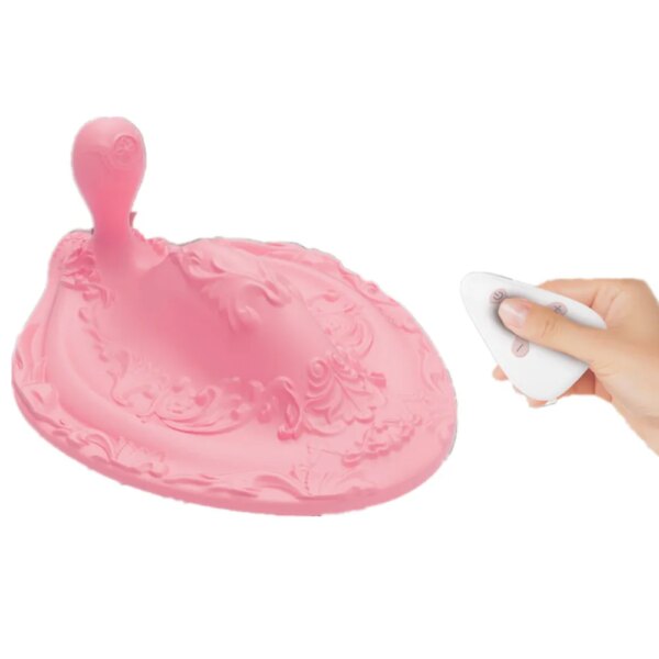 Dragon and Phoenix Pad Vibrating Massager 12 Frequency Remote Control Prostate  Anal Massage Multifuncational Unisex Vibrator