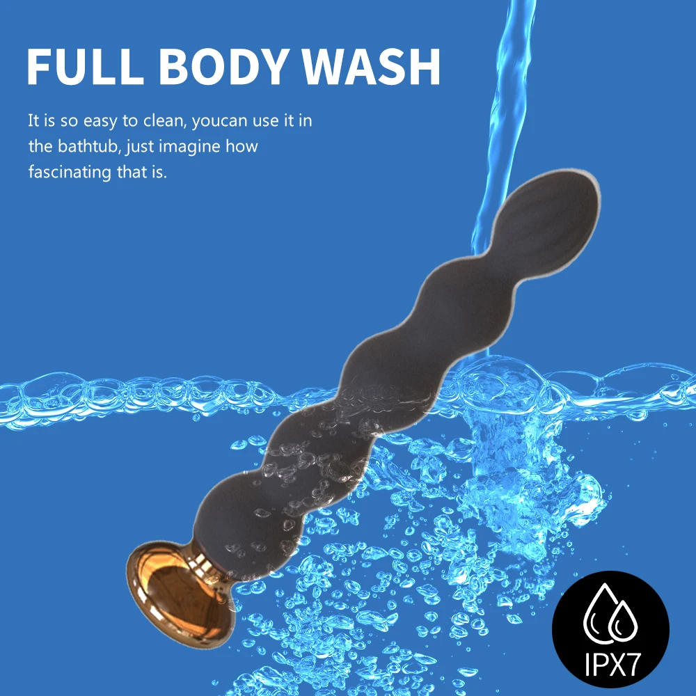 10 Speed Anal Vibrator Anal Beads Prostate Massage Dual Motor Butt Plug Stimulator Remote Control Vibrator Sex Toy For Men Women 10 Speed Anal Vibrator Anal Beads Prostate Massage Dual Motor Butt Plug Stimulator Remote Control Vibrator Sex Toy For Men Women