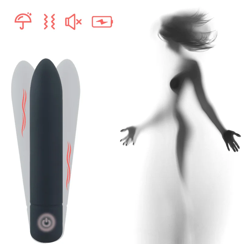Sex Toys for Women Anal Clitoral Stimulator Erotic vibrator Adult Toy 18 Elastomer USB Charge Powerful Bullet Vibrator Dildo