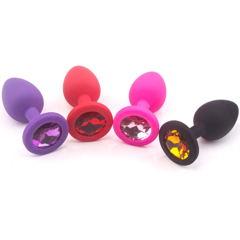 4 size Huge Anal Toys for Mu Heart-shaped Big Butt Plug Annal Men's Anal Vibrator Husband Dildo Anal Man Dog Tail Plug Sex