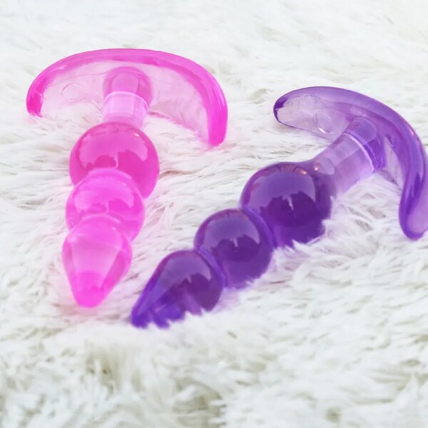 Anal vibrator Sex Toys for Men,jump egg Beads Butt Plug Women Silicone Waterproof Body Massager Sex Products for women games