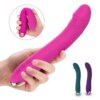 Lengthened Dildo Vibrator for Women Vagina Clitoris Massarger Erotic Toys Soft Skin Feeling Sex Products for Adults