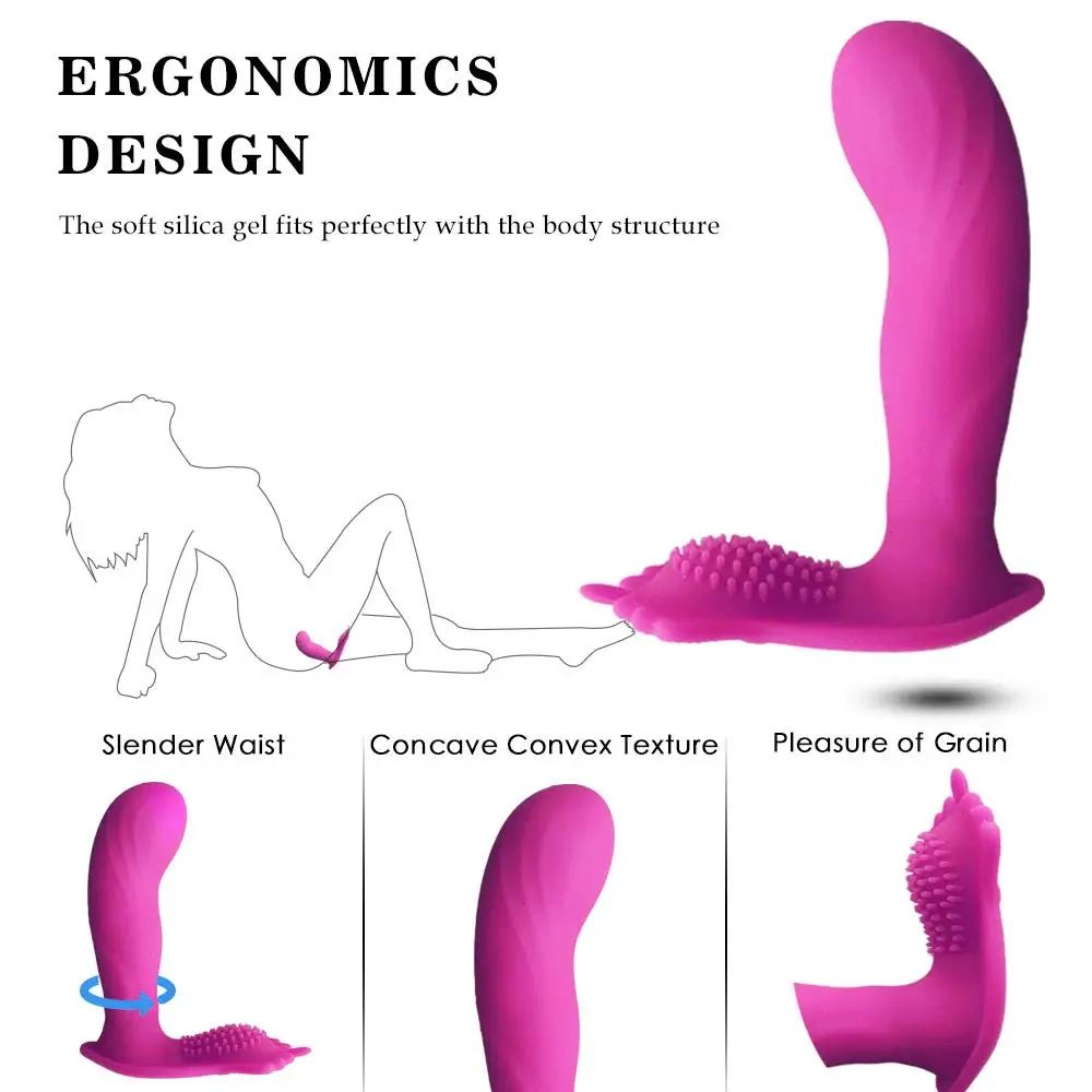 Wireless Vibrator 10 Speed Flirting Vibrating Egg Wearable Panties Anal Plug Adult Sex Toy For Woman