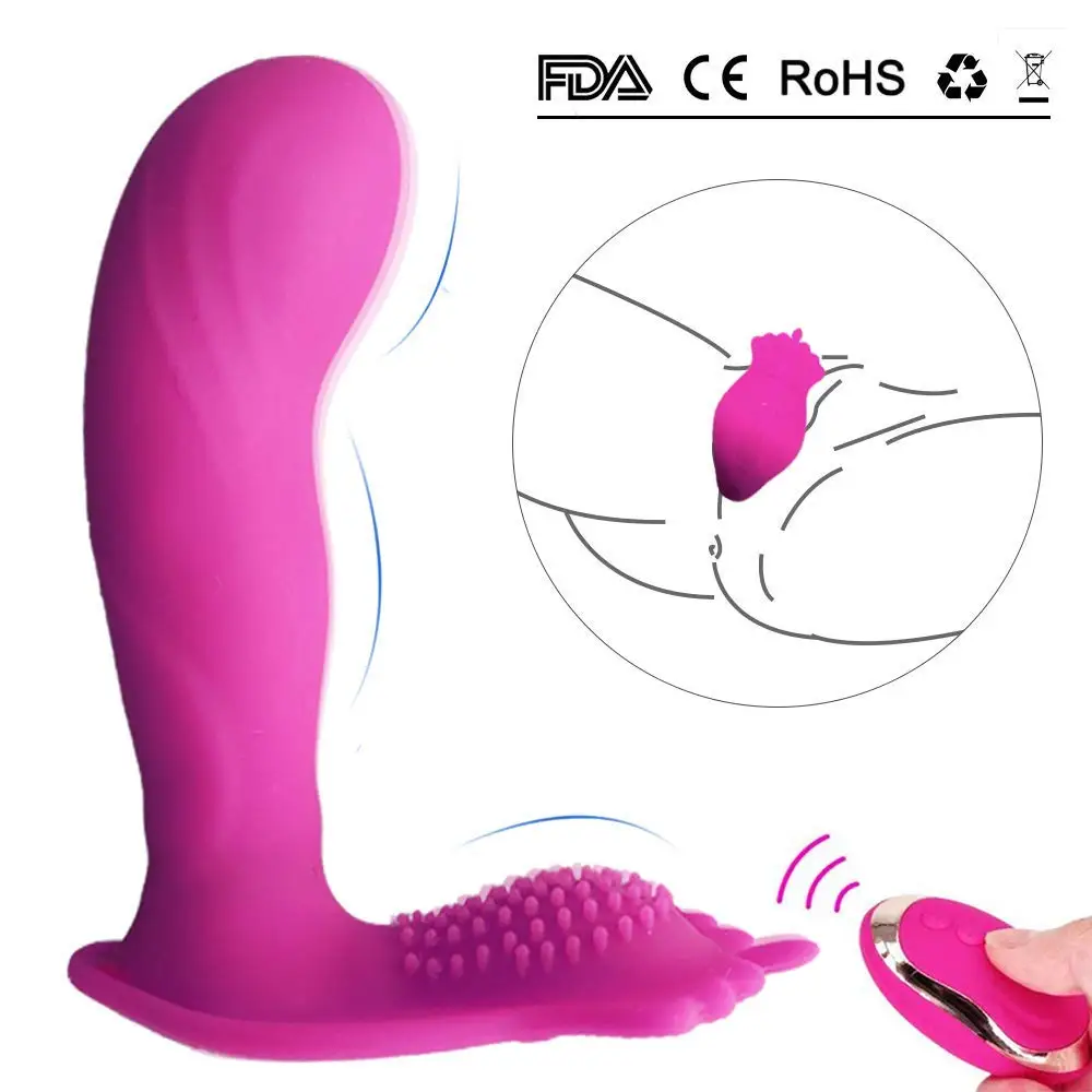 Wireless Vibrator 10 Speed Flirting Vibrating Egg Wearable Panties Anal Plug Adult Sex Toy For Woman