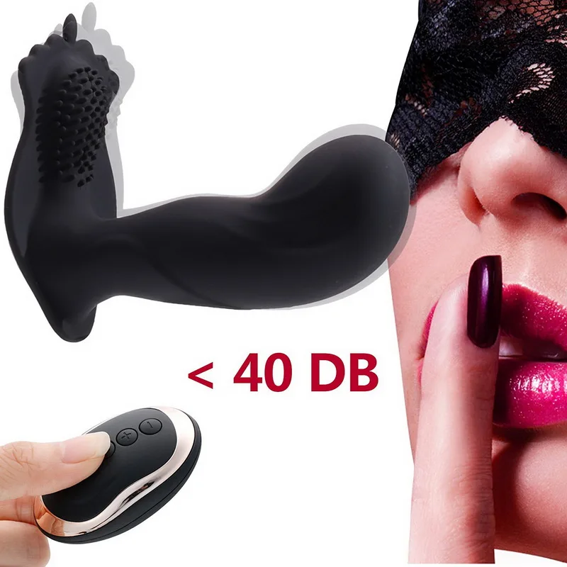 Wireless Vibrator 10 Speed Flirting Vibrating Egg Wearable Panties Anal Plug Adult Sex Toy For Woman