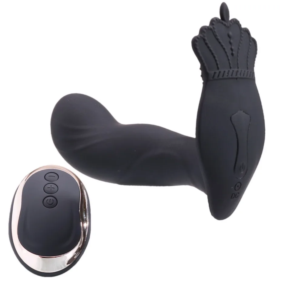 Wireless Vibrator 10 Speed Flirting Vibrating Egg Wearable Panties Anal Plug Adult Sex Toy For Woman