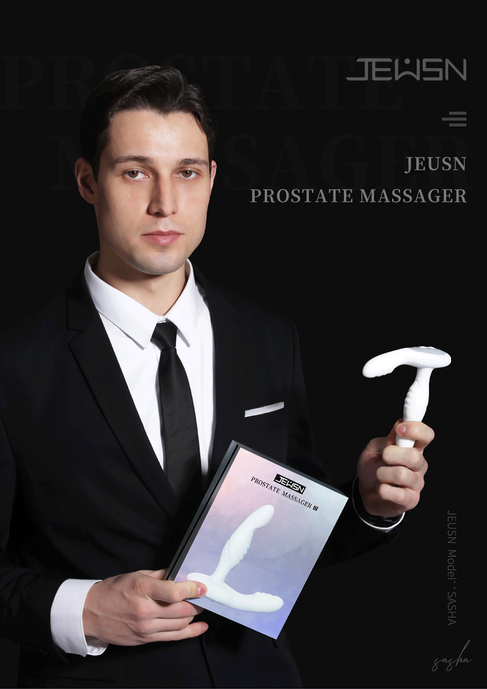 Jeusn Prostate Massage Anal Plug Vibrator Anal Sex Toys For Men Wireless Control Prostate Stimulator Delay Ejaculation heating