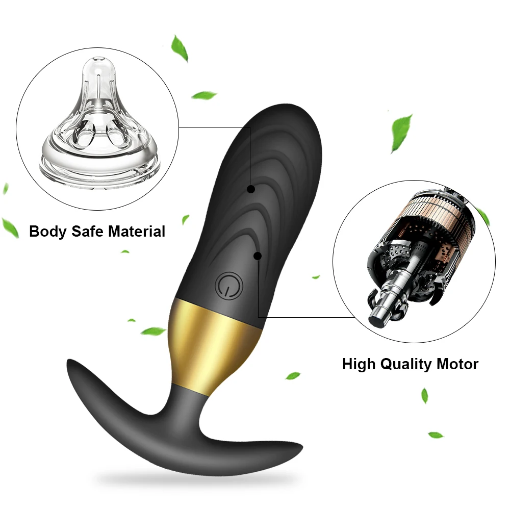 Wireless Remote Control Anal Butt Plug Vibrator for Women Gay Product Anal Stimulator Prostate Massager Sex Toys for Men Adults
