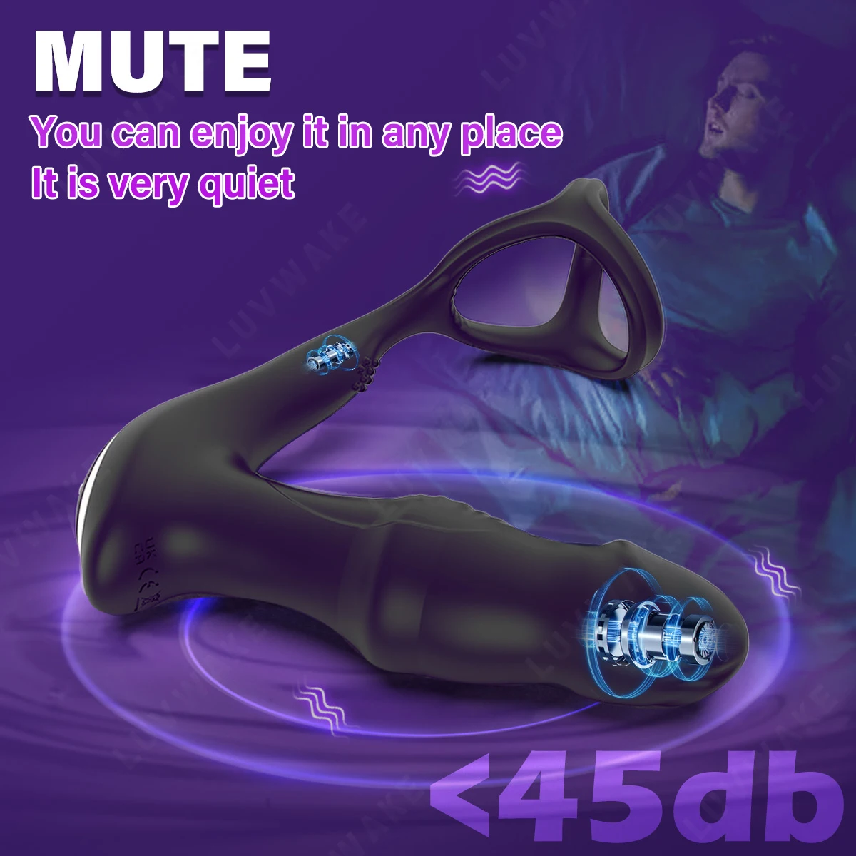 9 Wiggling Swaying Vibrating Anal Vibrator with Cock Ring Thrusting Prostate Massager 3 Powerful Motors Butt Plug 9 Wiggling Swaying Vibrating Anal Vibrator with Cock Ring Thrusting Prostate Massager 3 Powerful Motors Butt Plug