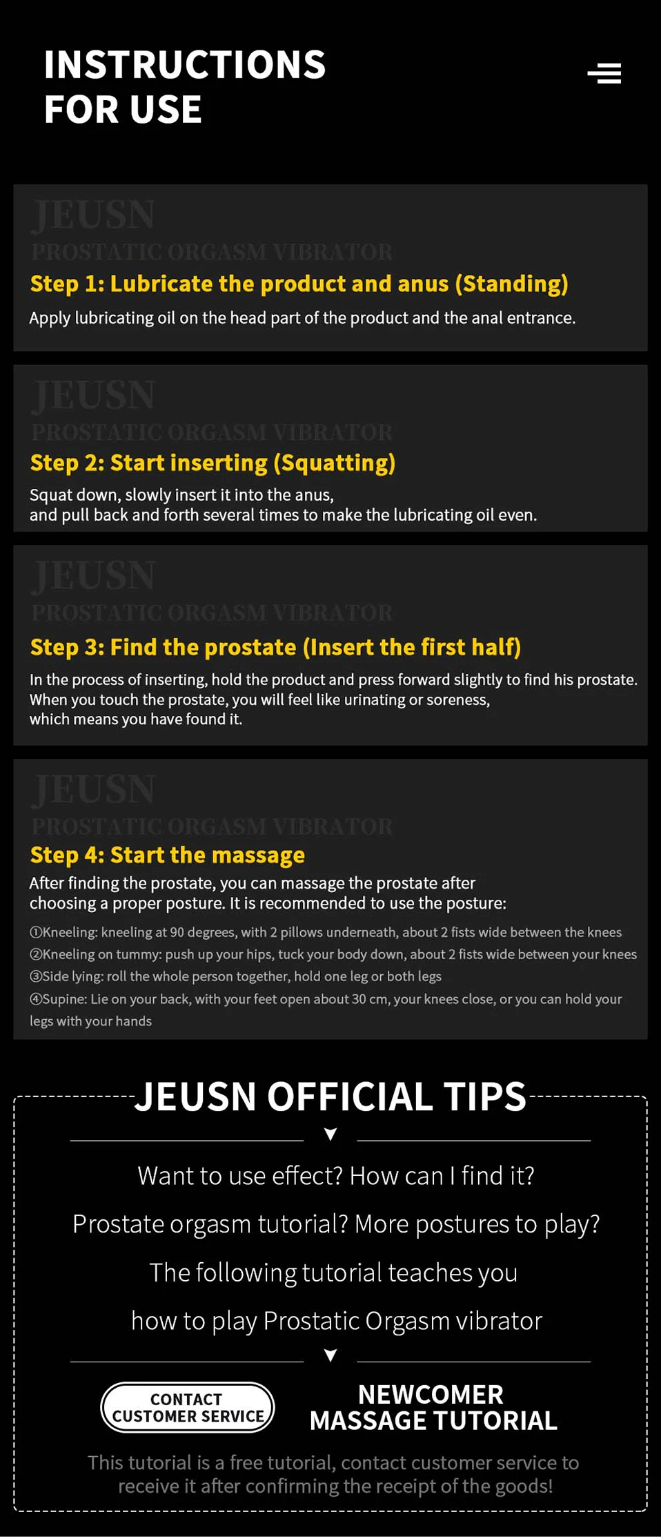 Jeusn Male Prostate Massage Anal Plug vibrator Sex Ttoys heating Control Butt Plug for Man Prostate Stimulate Delay Ejaculation