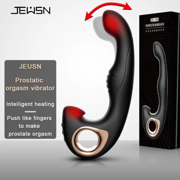 Male Prostate Massage Anal Plug vibrator Sex Ttoys heating Control Butt Plug for Man Prostate Stimulate Delay Ejaculation