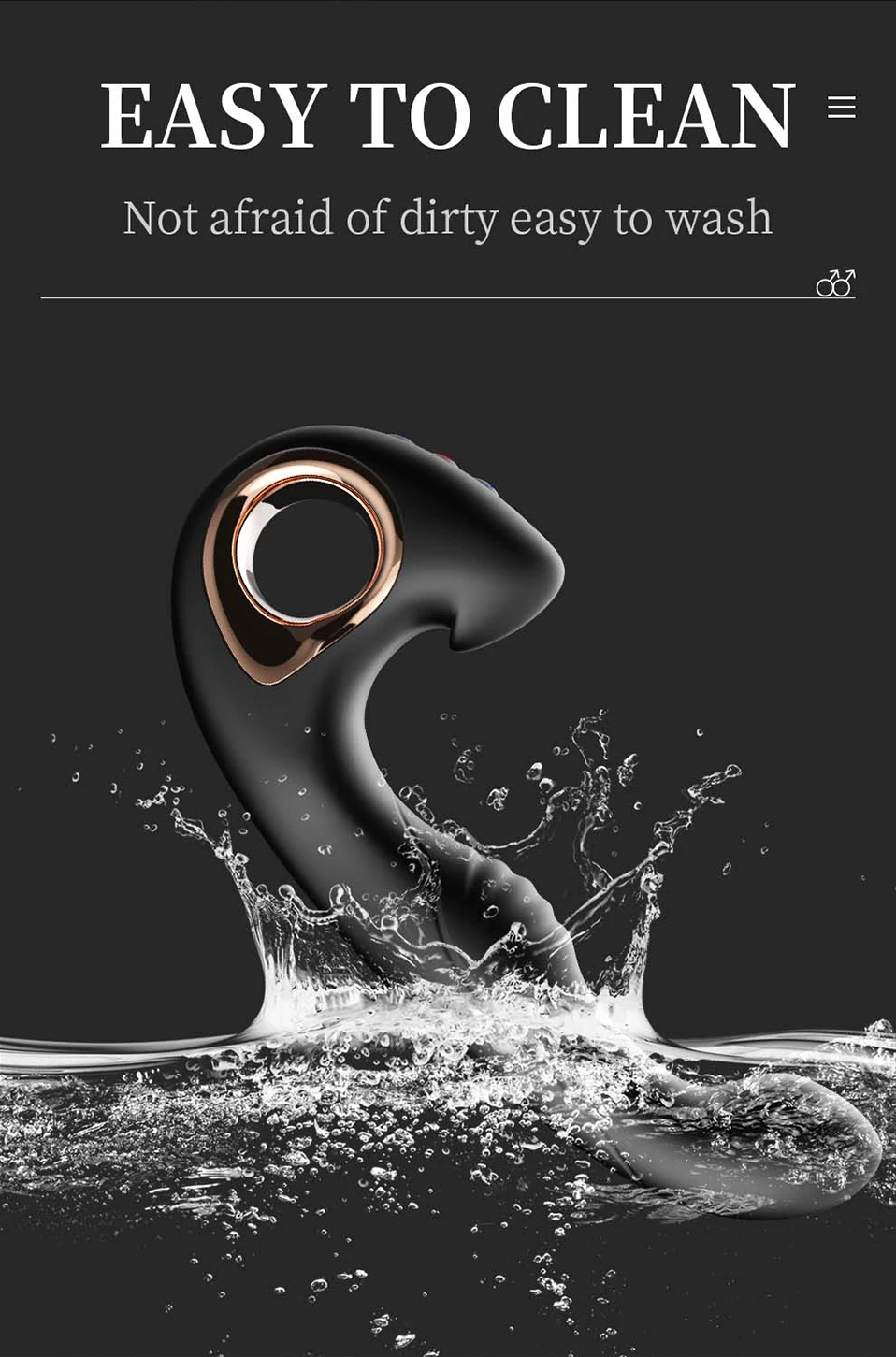 Jeusn Male Prostate Massage Anal Plug vibrator Sex Ttoys heating Control Butt Plug for Man Prostate Stimulate Delay Ejaculation