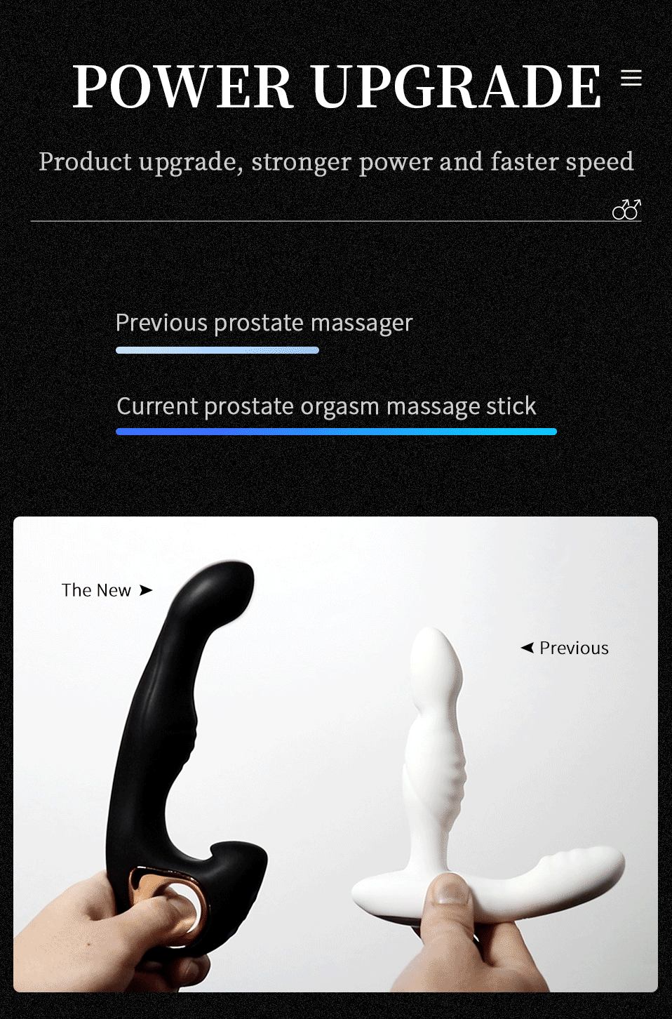 Jeusn Male Prostate Massage Anal Plug vibrator Sex Ttoys heating Control Butt Plug for Man Prostate Stimulate Delay Ejaculation