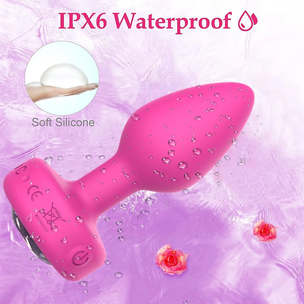 Anal Plug Vibrator for Men Butt Plug Portable Massager Wireless Remote Control Dildo Vibration Sex Toys for Male Adult Toys Anal Plug Vibrator for Men Butt Plug Portable Massager Wireless Remote Control Dildo Vibration Sex Toys for Male Adult Toys