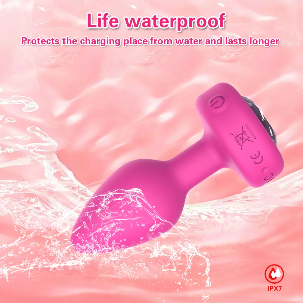 Anal Plug Vibrator for Men Butt Plug Portable Massager Wireless Remote Control Dildo Vibration Sex Toys for Male Adult Toys Anal Plug Vibrator for Men Butt Plug Portable Massager Wireless Remote Control Dildo Vibration Sex Toys for Male Adult Toys