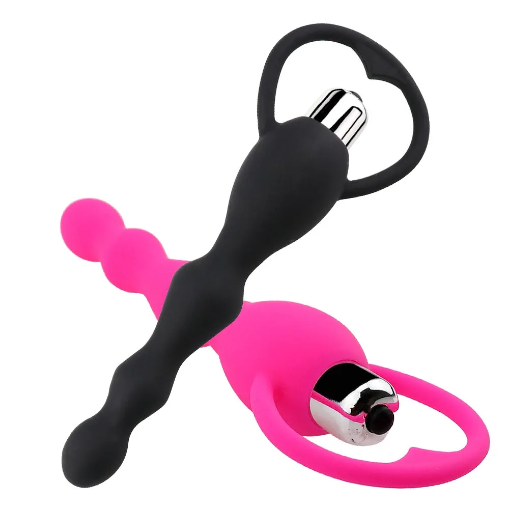 Vibrating Anal Plug Prostate Massage Soft Anal Beads Butt Plug Vibrators Sex Toys for Couples Butt Plug Silicone Adult Products Vibrating Anal Plug Prostate Massage Soft Anal Beads Butt Plug Vibrators Sex Toys for Couples Butt Plug Silicone Adult Products