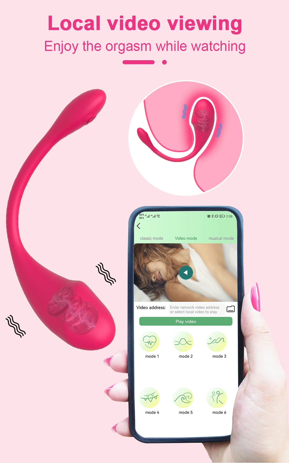 Wireless Bluetooth G Spot Dildo Vibrator for Women APP Remote Control Wear Vibrating Egg Clit Female Vibrating Panties Sex Toys